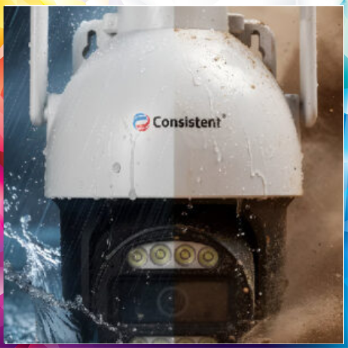 Consistent Infosystems Launches Eye Q Series 2MP+2MP Smart Wi-Fi Dual Lens Outdoor PT Camera