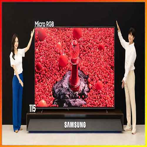Samsung sets new benchmark in home entertainment with 130-inch Micro RGB TV