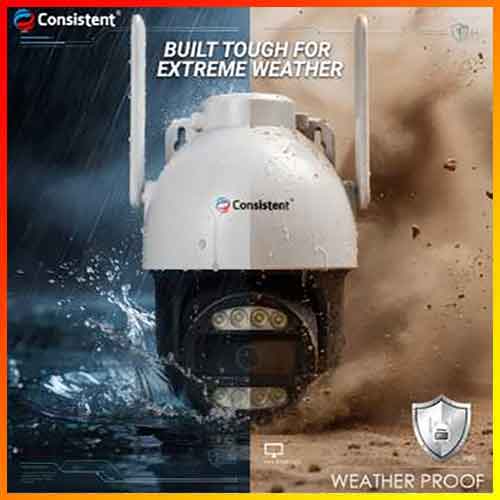 Consistent launches Eye Q Series 2MP smart Wi-Fi outdoor PT camera with intelligent motion tracking