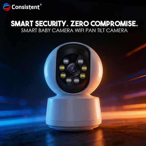Consistent launches 3MP smart indoor camera for home and office security