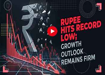 Rupee Hits Record Low; Growth Outlook Remains Firm