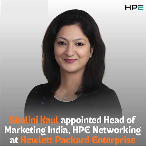 Shalini Kaul takes on a new role at HPE Networking as Head of Marketing