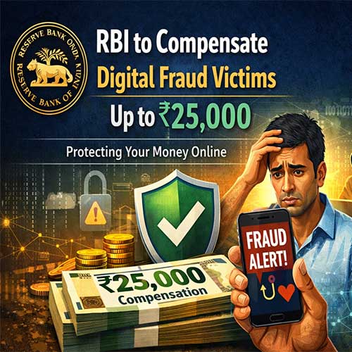 RBI proposes ₹25,000 compensation for small-value digital fraud victims