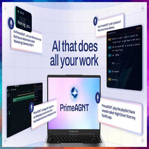 Primebook introduces PrimeAGNT to enable AI-driven task execution in PrimeOS