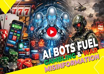 AI Bots Fuel Gambling and War Misinformation