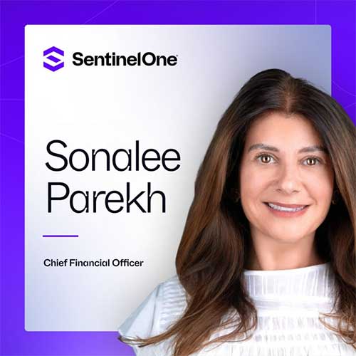 SentinelOne appoints Sonalee Parekh as Chief Financial Officer