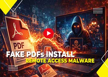 Fake PDFs Install Remote Access Malware
