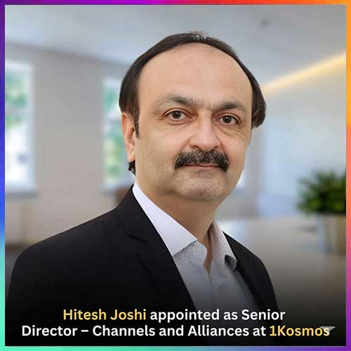 Hitesh Joshi Joins 1Kosmos to Drive Channel Growth