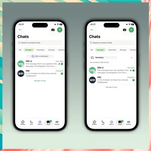 WhatsApp tests AI feature to summarise unread messages