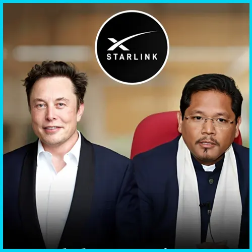 Meghalaya Govt signs MoU with Starlink to deploy satcom services in remote areas
