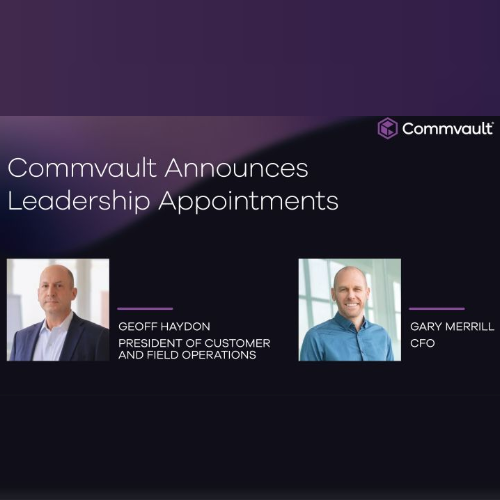 Commvault reveals leadership appointments