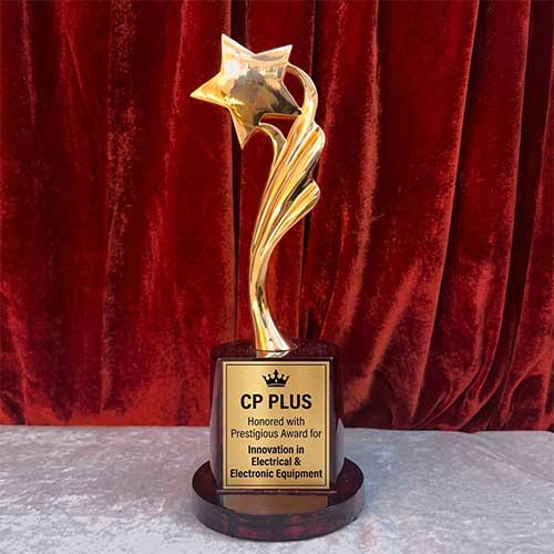 CP PLUS Honored with Prestigious Award for Innovation in Electrical & Electronic Equipment