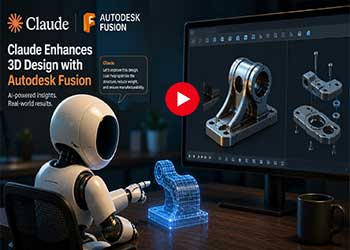 Claude Enhances 3D Design with Autodesk Fusion