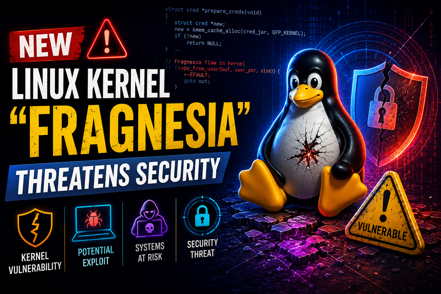 “Fragnesia” Linux Kernel Flaw Raises Major Security Concerns