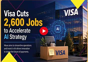 Visa Cuts 2,600 Jobs to Accelerate AI Strategy