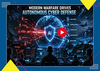 Modern Warfare Drives Autonomous Cyber Defense