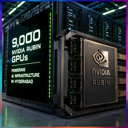 AMI orders 9,000 NVIDIA Rubin GPUs for Hyderabad AI factory