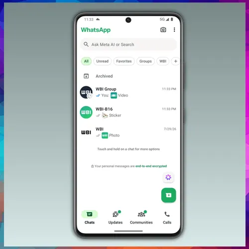 WhatsApp tests new way to spot photos and videos from chat list