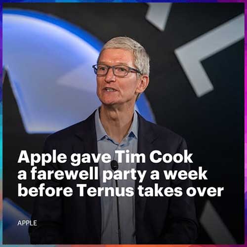 Apple Bids Farewell to Tim Cook