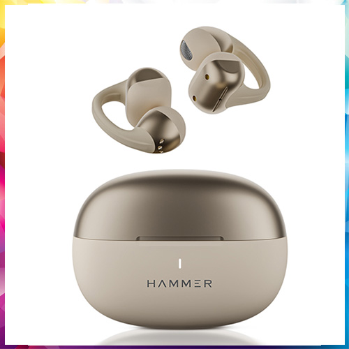 HAMMER launches Aura Air open-ear earbuds with 60-hour playtime