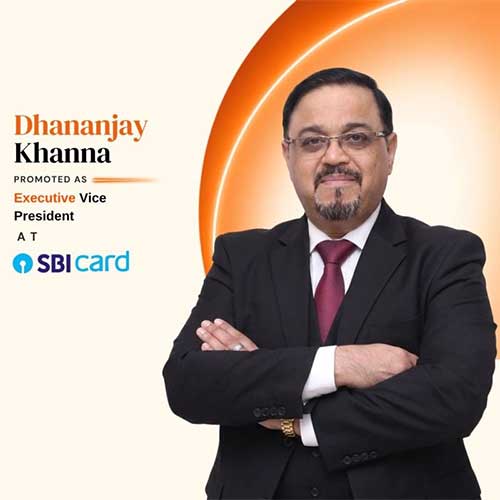Dhananjay Khanna Elevated at SBI Card