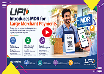 UPI Introduces MDR for Large Merchant Payments