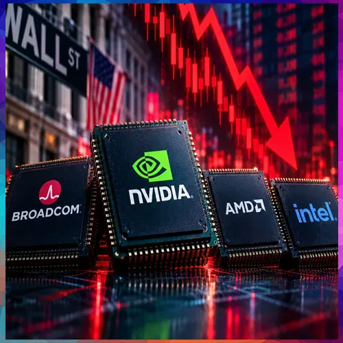 As AI slowdown fears hit Wall Street, stocks of Nvidia, Intel declines significantly
