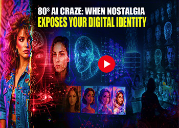 80s AI Craze: When Nostalgia Exposes Your Digital Identity