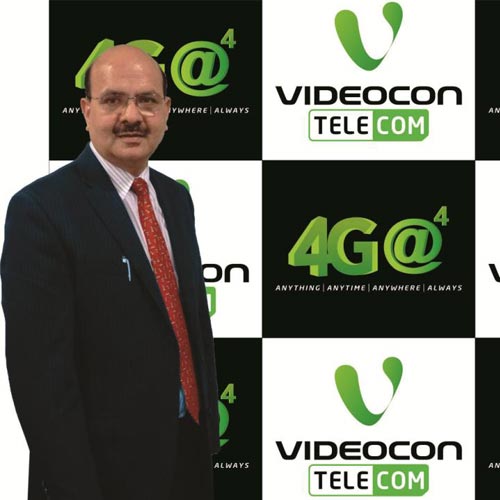 Videocon Telecom plans to invest Rs.1,200 Crore to roll out 4G Services