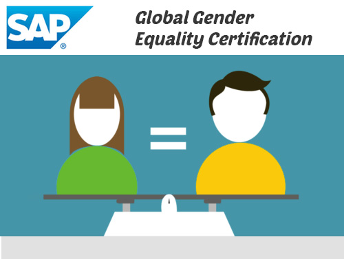 SAP leads MNC tech industry to receive Global Gender Equality Certification