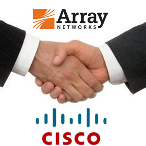 Array Networks becomes Cisco Solution Partner