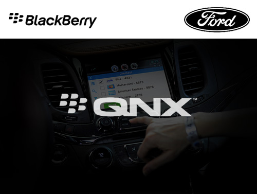BlackBerry signs Ford Motor Company for QNX and security software