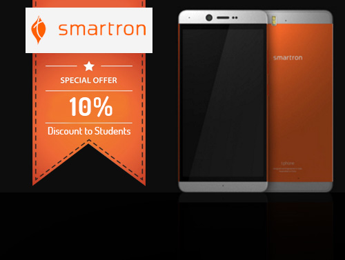 Smartron offers 10% discount to students