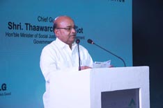 Thaawarchand Gehlot, Hon'ble Minister of Social Justice and Empowerment, GOI at 15th Star Nite Awards 2016 Morning Session - CSR@Disability 2016