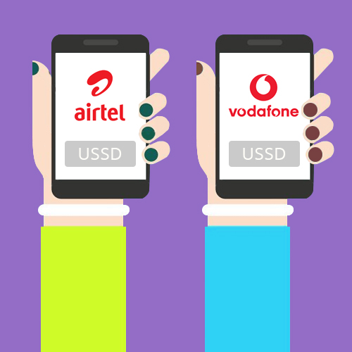 Airtel and Vodafone waives of USSD charges for mobile banking