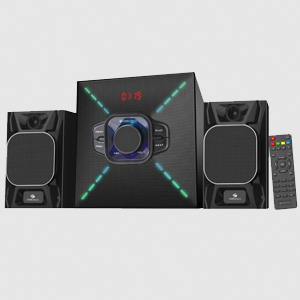 Zebronics launches its latest 2.1 Speakers “Cube2-BT RUCF” 