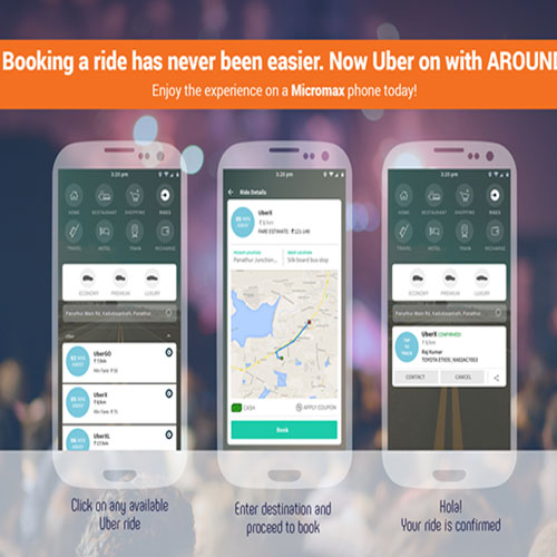 Uber and Micromax to make mobility one-touch experience