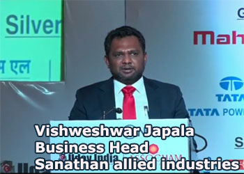 Vishweshwar Japala, Business Head, Sanathan allied industries 