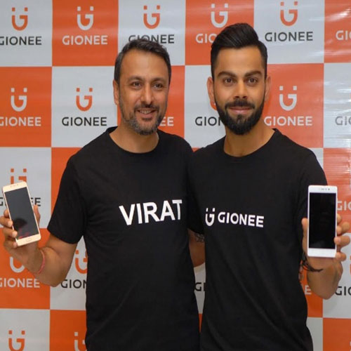 Gionee appoints Virat Kohli as its brand ambassador