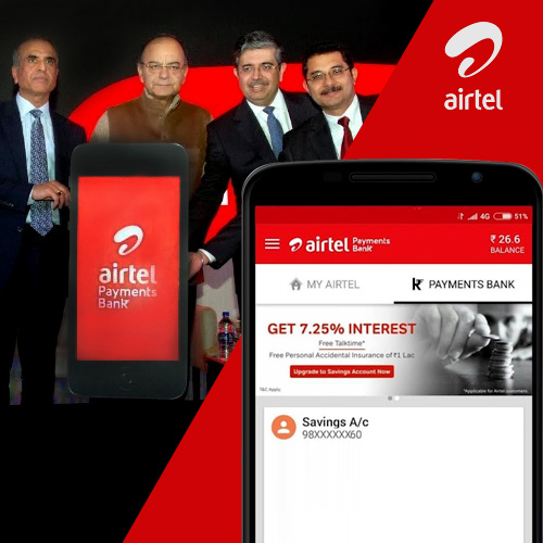 Arun Jaitley launches Airtel Payments Bank; Commits investment of Rs 3,000 Cr