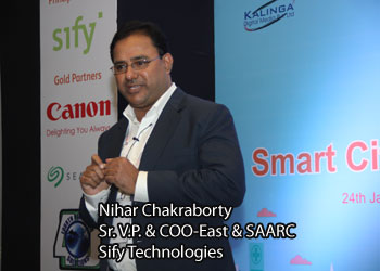 Nihar Chakraborty, Sr. V.P. & COO-East & SAARC - Sify Technologies at 9th OITF 2017