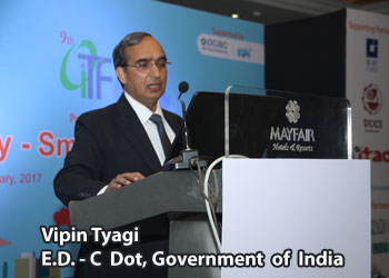 Vipin Tyagi, E.D. – C Dot, Government of India at 9th OITF 2017
