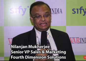 Nilanjan Mukherjee, Senior VP Sales & Marketing – Fourth Dimension Solutions