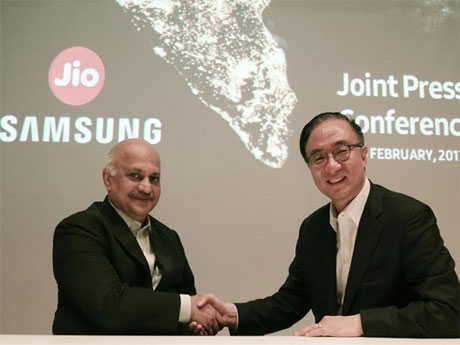 Samsung bags Reliance Jio's "I&G Project"