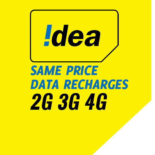 Idea to offers same price for data recharges across 2G, 3G or 4G