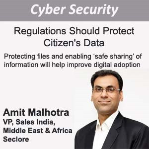 Regulations Should Protect Citizen's Data