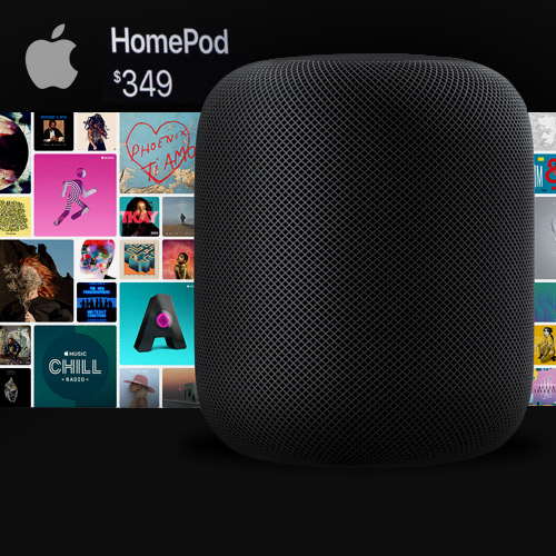 Apple launches home music speaker HomePod for $349