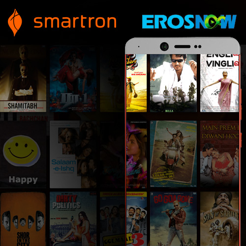 Smartron partners Eros to strengthen entertainment services