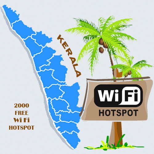 Kerala proposes to have 2000 Wi-Fi hotspots for public installed