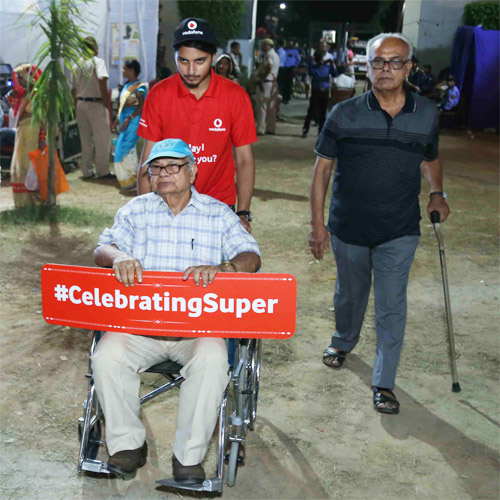 Vodafone celebrated Dussehra with super initiative for senior citizens